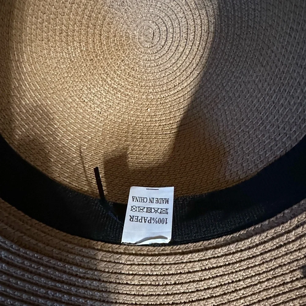 Hand painted one of a kind summer hat
